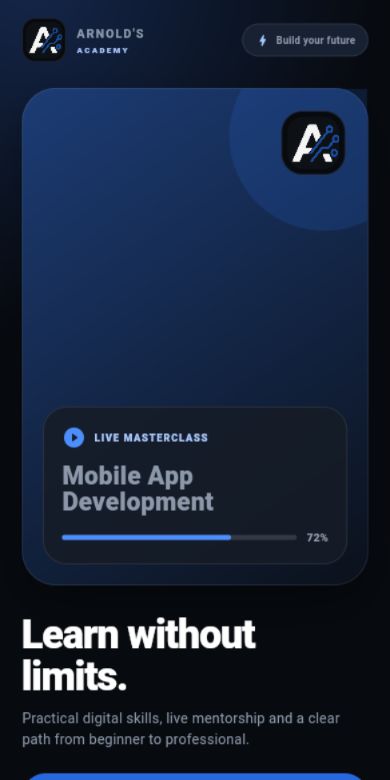 Arcona mobile learning experience
